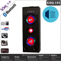 ZWEI Festzelt + Mittlerer LED-durchleuchteter bluetooth vibro Lautsprecher